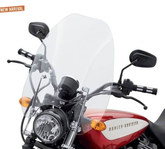 25" Light Smoke Quick-Release Super Sport Windshield